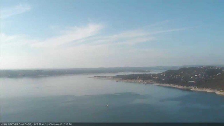Lake Travis webcam, December 4, 2021 2:25 PM CT