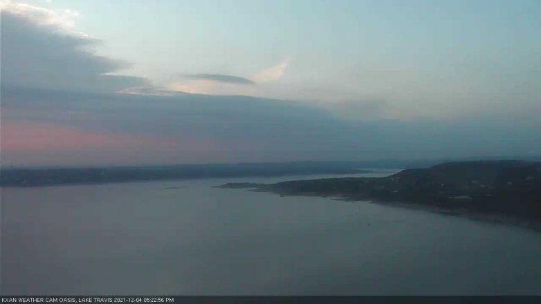 Lake Travis webcam, December 4, 2021 5:25 PM CT