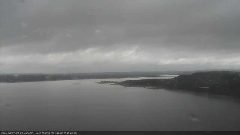 Lake Travis webcam, December 5, 2021 9:45 AM CT