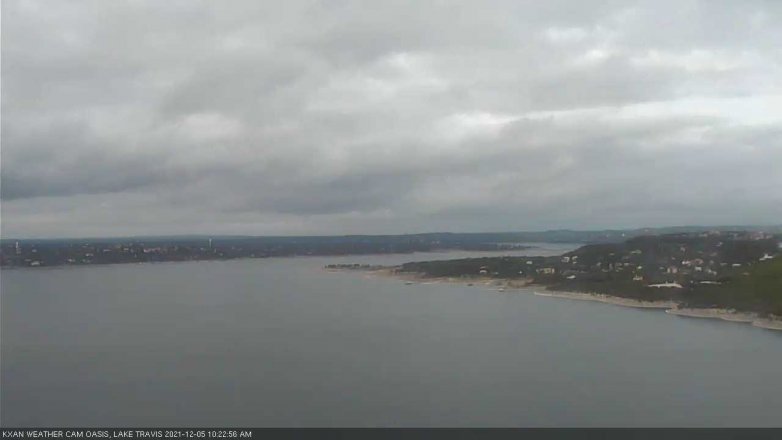 Lake Travis webcam, December 5, 2021 10:25 AM CT