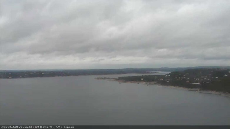 Lake Travis webcam, December 5, 2021 11:00 AM CT