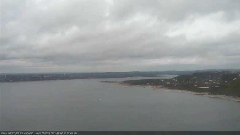 Lake Travis webcam, December 5, 2021 11:25 AM CT