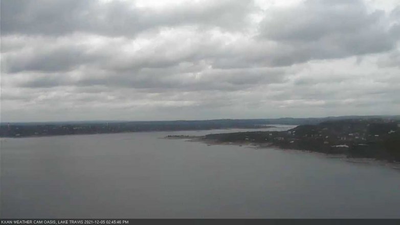 Lake Travis webcam, December 5, 2021 2:45 PM CT