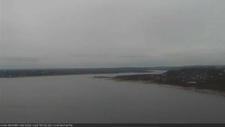 Lake Travis webcam, December 5, 2021 4:25 PM CT