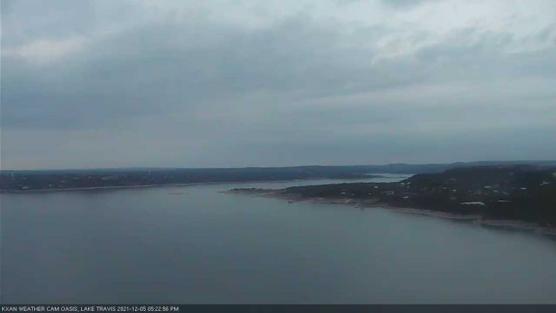 Lake Travis webcam, December 5, 2021 5:25 PM CT