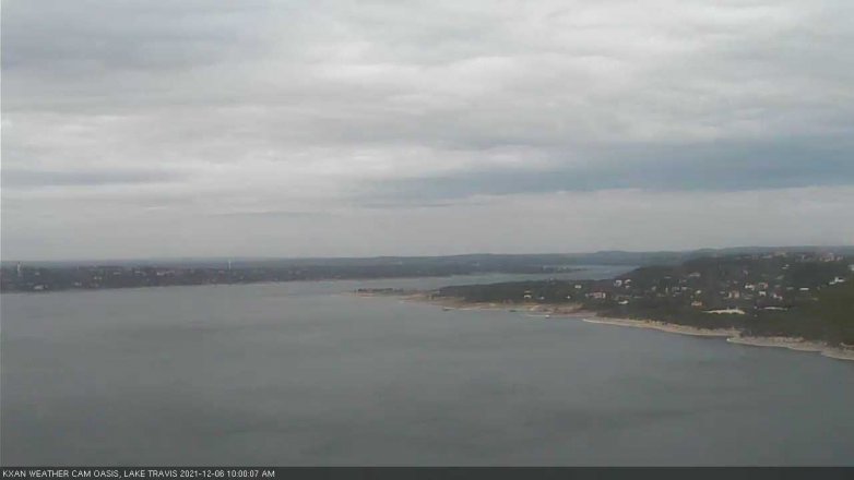 Lake Travis webcam, December 6, 2021 10:00 AM CT