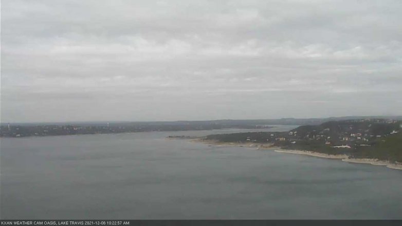 Lake Travis webcam, December 6, 2021 10:25 AM CT