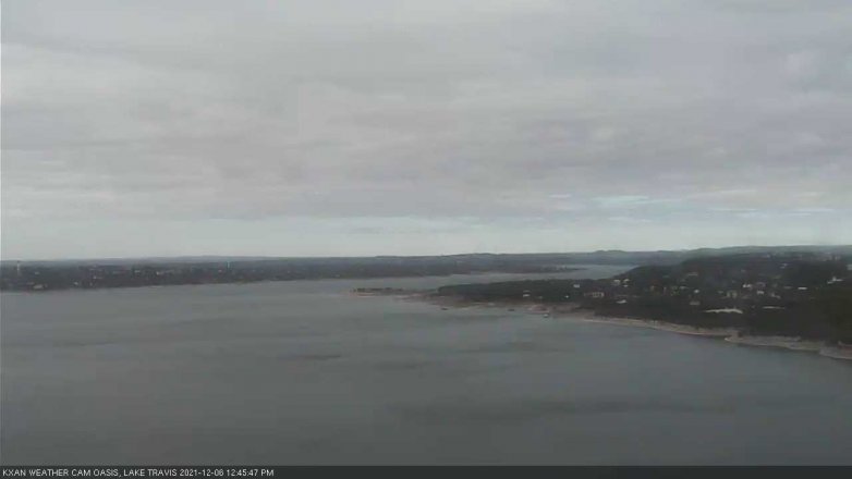 Lake Travis webcam, December 6, 2021 12:45 PM CT