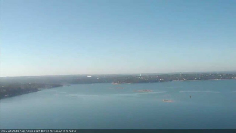 Lake Travis webcam, December 8, 2021 12:25 PM CT