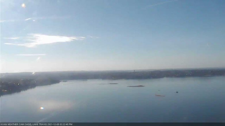 Lake Travis webcam, December 8, 2021 2:25 PM CT