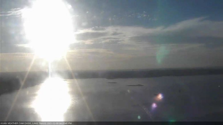 Lake Travis webcam, December 8, 2021 4:25 PM CT