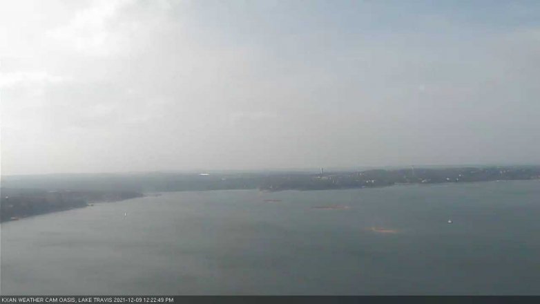 Lake Travis webcam, December 9, 2021 12:25 PM CT