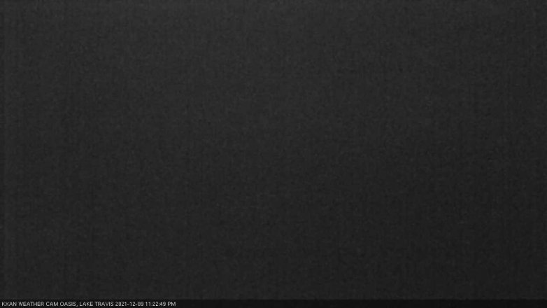 Lake Travis webcam, December 9, 2021 11:25 PM CT
