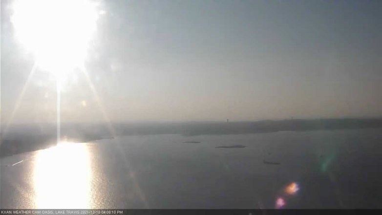 Lake Travis webcam, December 10, 2021 4:00 PM CT