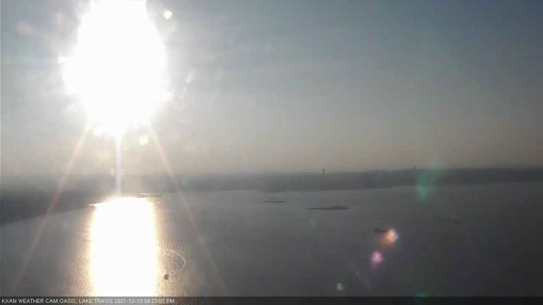 Lake Travis webcam, December 10, 2021 4:25 PM CT