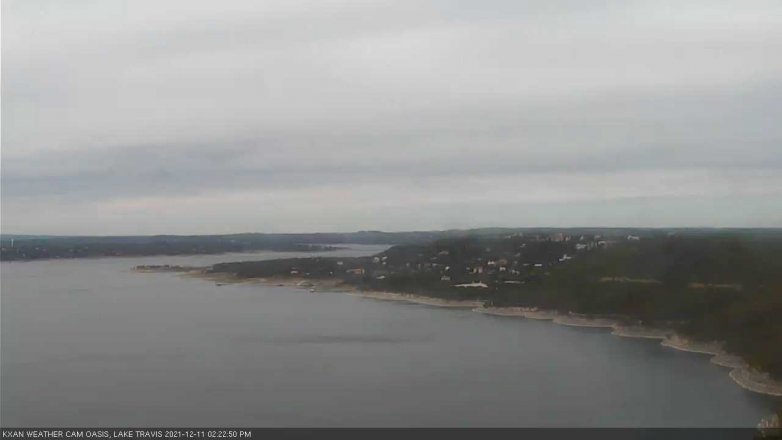 Lake Travis webcam, December 11, 2021 2:25 PM CT