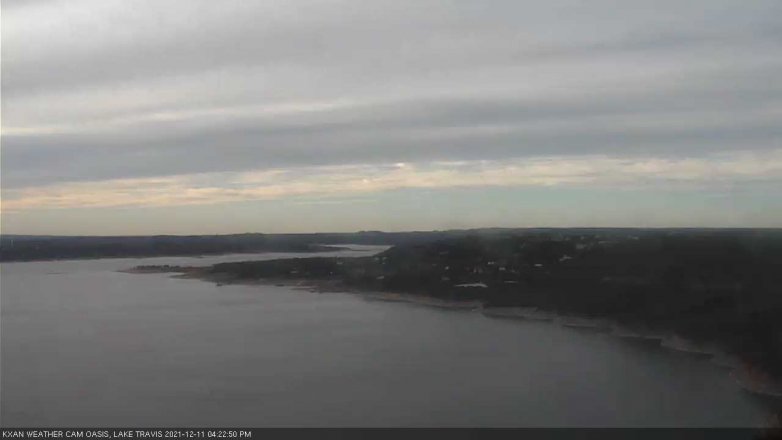 Lake Travis webcam, December 11, 2021 4:25 PM CT
