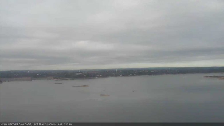 Lake Travis webcam, December 13, 2021 9:25 AM CT