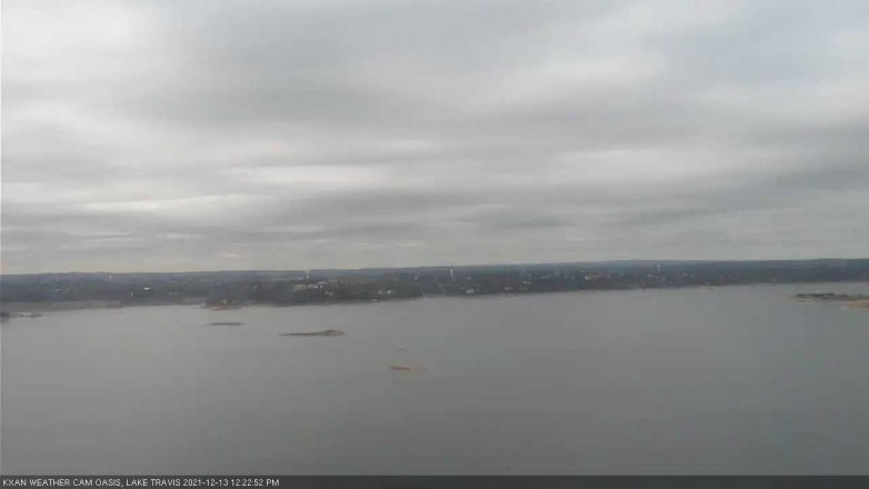 Lake Travis webcam, December 13, 2021 12:25 PM CT