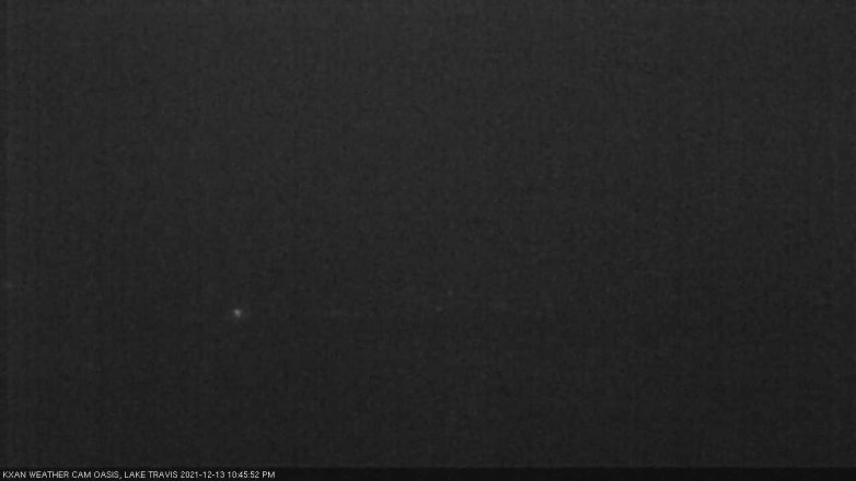 Lake Travis webcam, December 13, 2021 10:45 PM CT