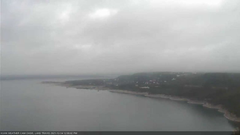 Lake Travis webcam, December 14, 2021 12:00 PM CT