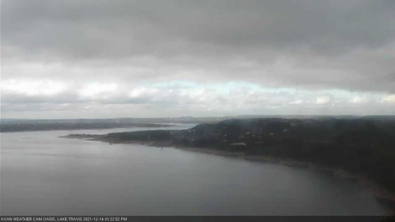 Lake Travis webcam, December 14, 2021 1:25 PM CT