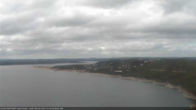 Lake Travis webcam, December 14, 2021 2:00 PM CT