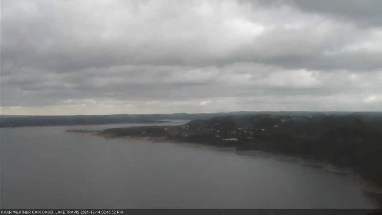 Lake Travis webcam, December 14, 2021 2:45 PM CT