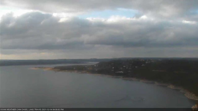 Lake Travis webcam, December 14, 2021 4:00 PM CT