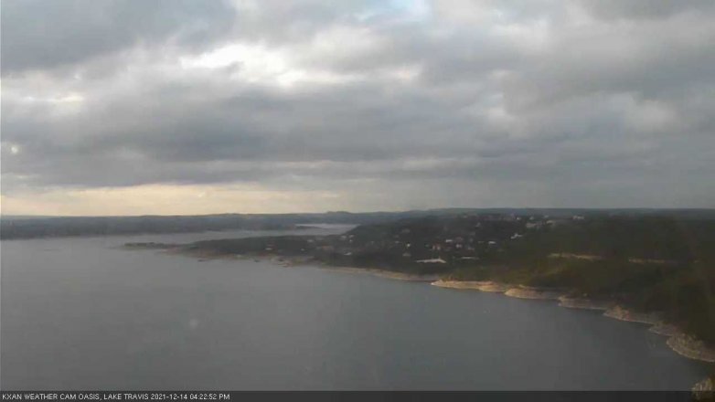 Lake Travis webcam, December 14, 2021 4:25 PM CT