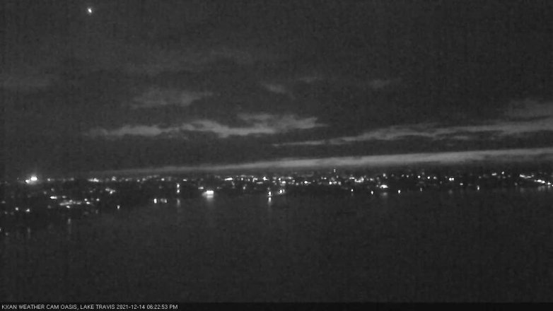 Lake Travis webcam, December 14, 2021 6:25 PM CT