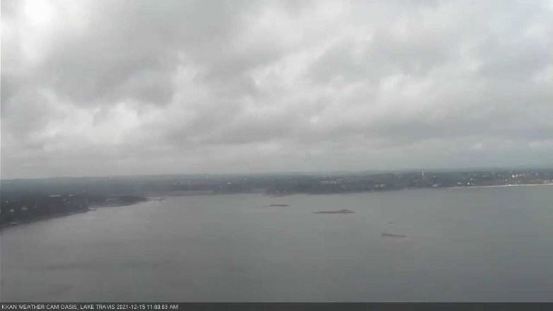 Lake Travis webcam, December 15, 2021 11:00 AM CT