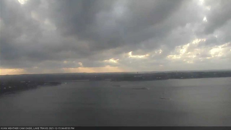 Lake Travis webcam, December 15, 2021 4:45 PM CT