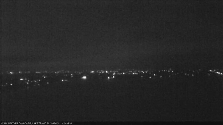 Lake Travis webcam, December 15, 2021 11:45 PM CT