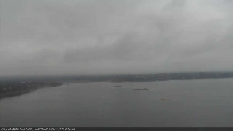 Lake Travis webcam, December 16, 2021 9:45 AM CT