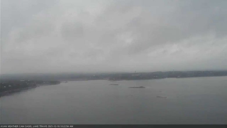 Lake Travis webcam, December 16, 2021 10:25 AM CT
