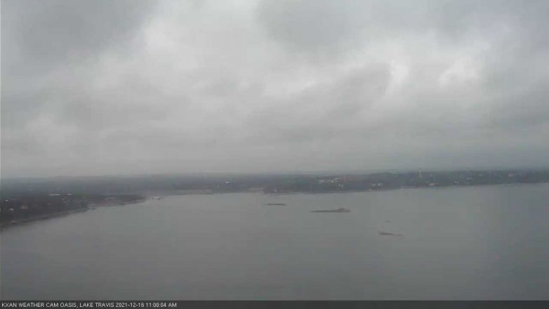 Lake Travis webcam, December 16, 2021 11:00 AM CT