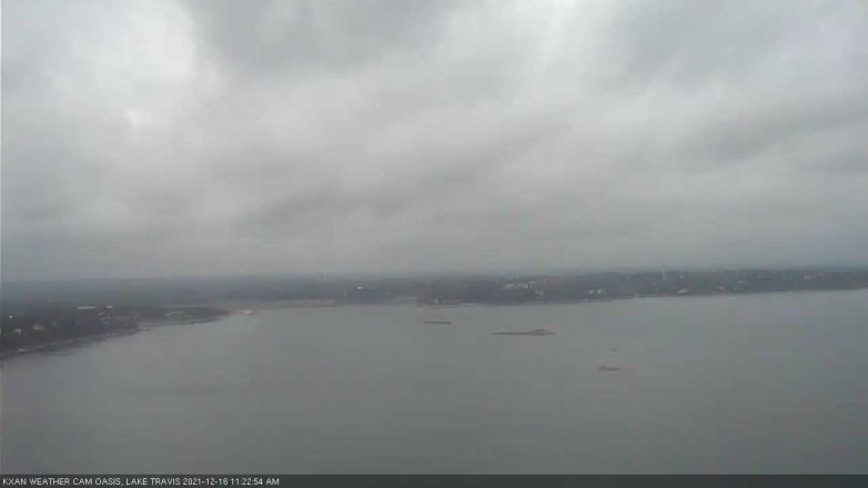 Lake Travis webcam, December 16, 2021 11:25 AM CT
