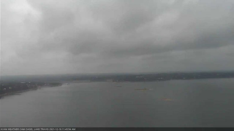 Lake Travis webcam, December 16, 2021 11:45 AM CT