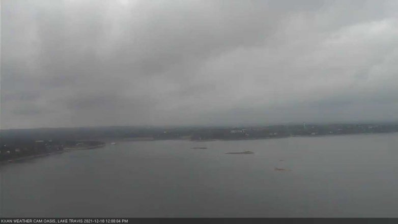 Lake Travis webcam, December 16, 2021 12:00 PM CT