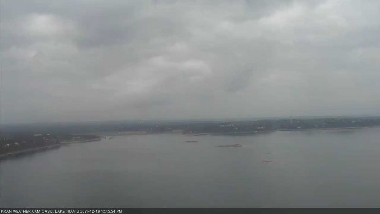 Lake Travis webcam, December 16, 2021 12:45 PM CT