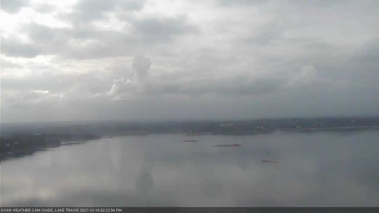 Lake Travis webcam, December 16, 2021 2:25 PM CT