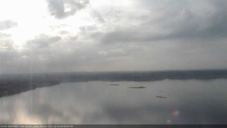 Lake Travis webcam, December 16, 2021 4:00 PM CT