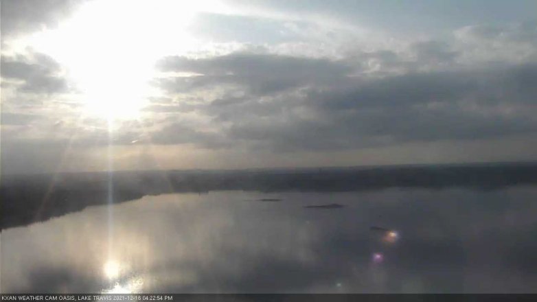 Lake Travis webcam, December 16, 2021 4:25 PM CT