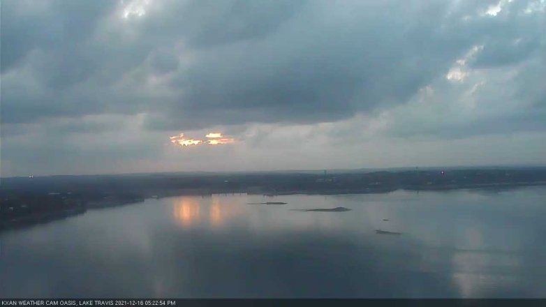Lake Travis webcam, December 16, 2021 5:25 PM CT