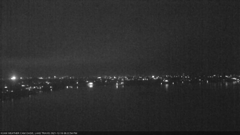 Lake Travis webcam, December 16, 2021 6:25 PM CT