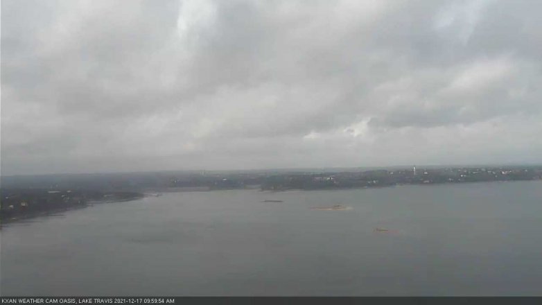 Lake Travis webcam, December 17, 2021 10:00 AM CT