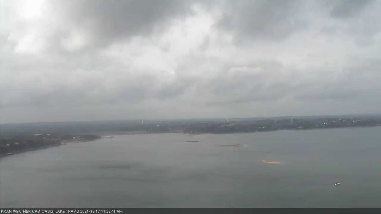 Lake Travis webcam, December 17, 2021 11:25 AM CT