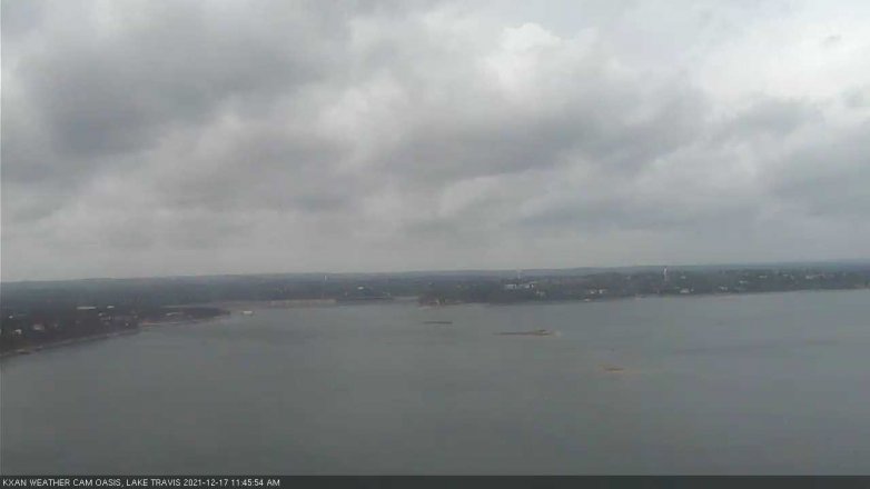 Lake Travis webcam, December 17, 2021 11:45 AM CT