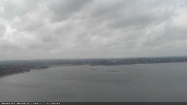 Lake Travis webcam, December 17, 2021 12:00 PM CT
